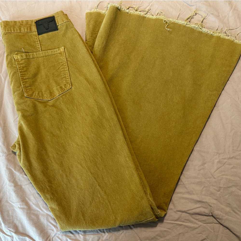 L&B Corduroy Mustard Bellbottoms